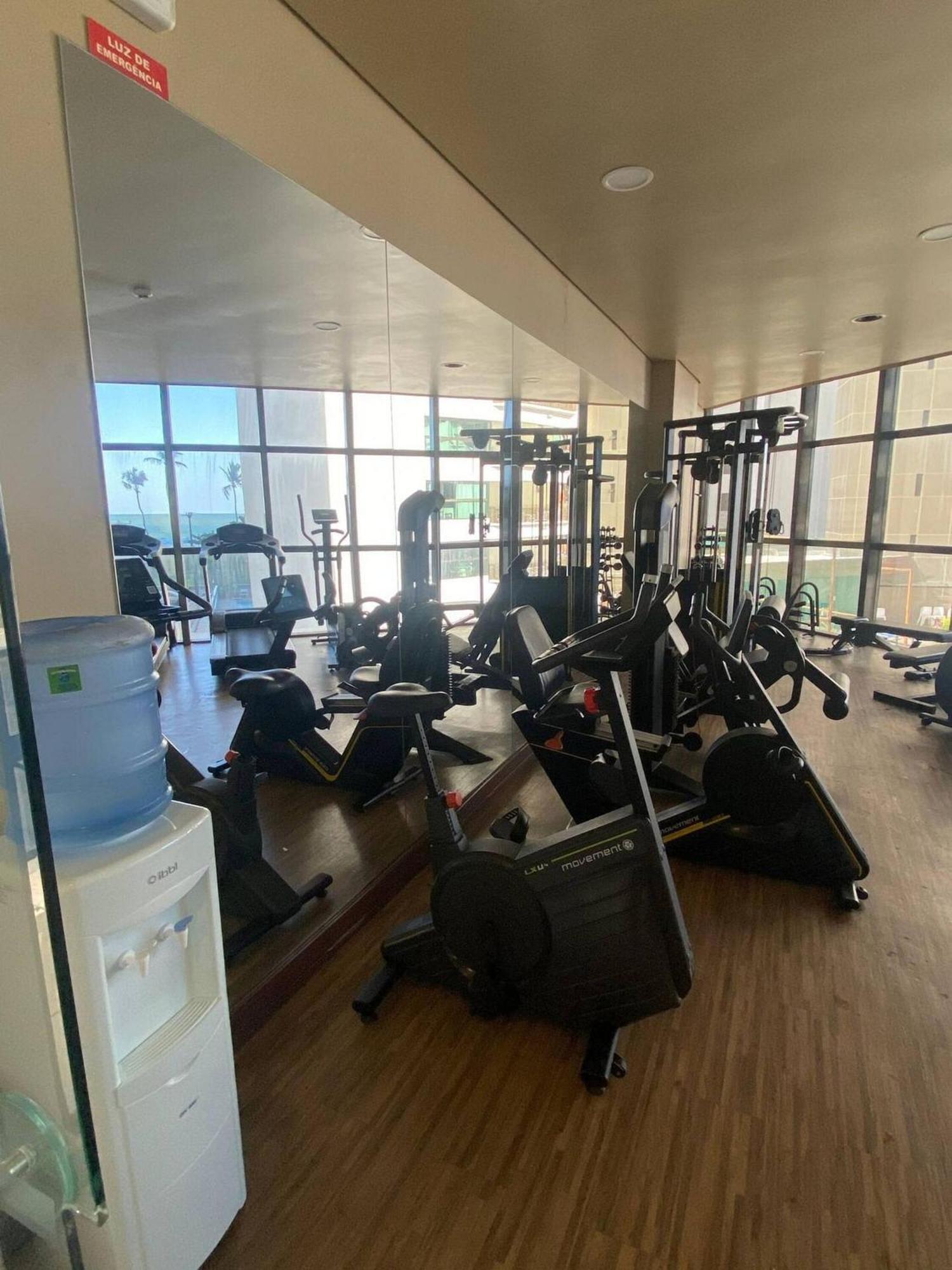 Flat Beira Mar Academia Piscina Boa Viagem Recife - Com Cafe Da Manha Opcional Lägenhet Exteriör bild
