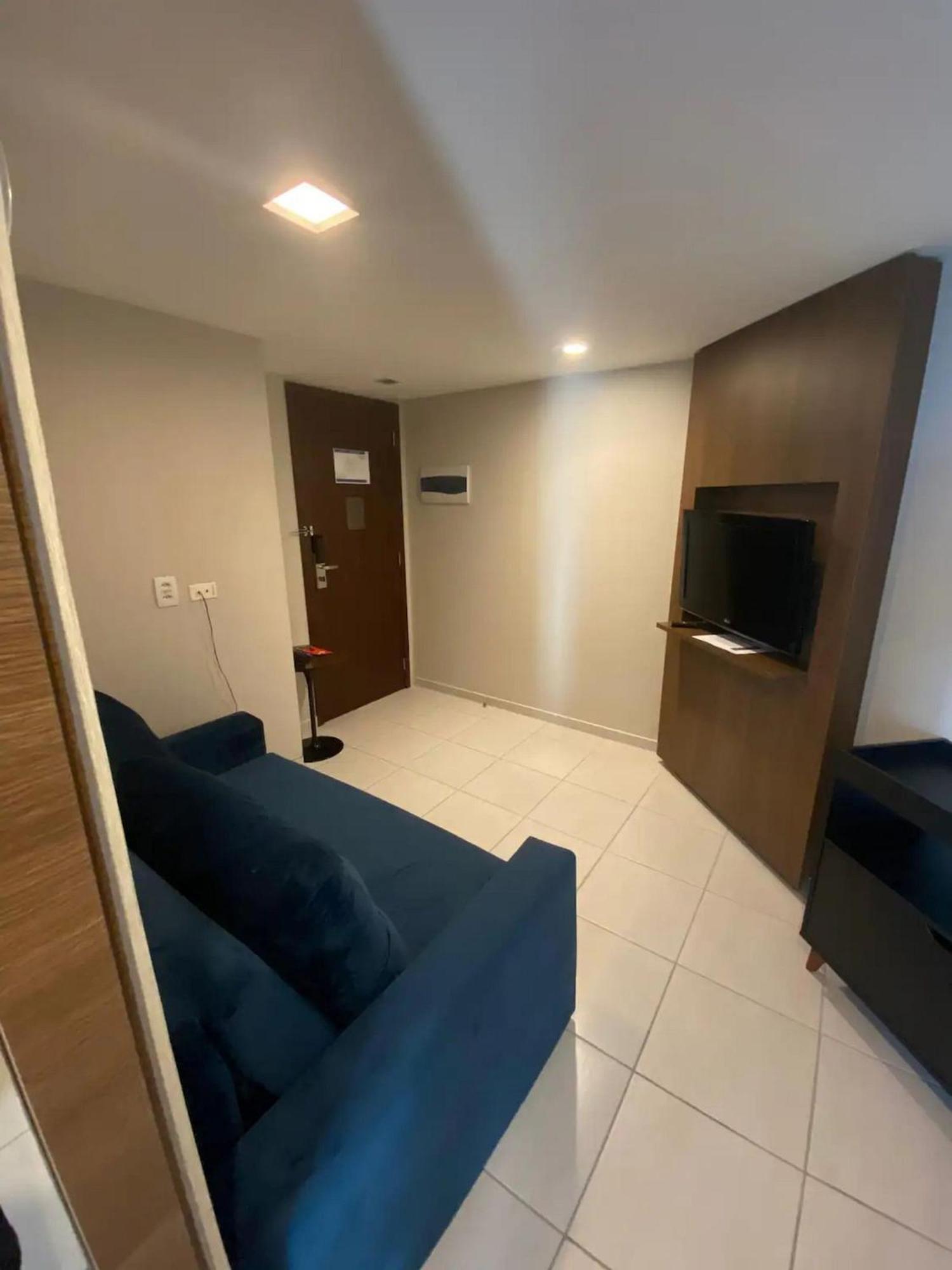 Flat Beira Mar Academia Piscina Boa Viagem Recife - Com Cafe Da Manha Opcional Lägenhet Exteriör bild